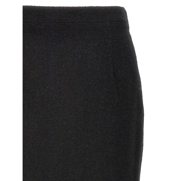 Alessandra Rich Women Midi Tweed Bouclé Skirt
